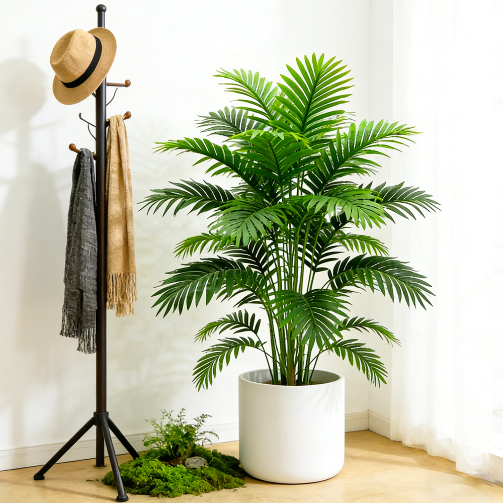 Ficus Lyrata Tree - 60-80cm Tall Artificial Palm Tree Fake