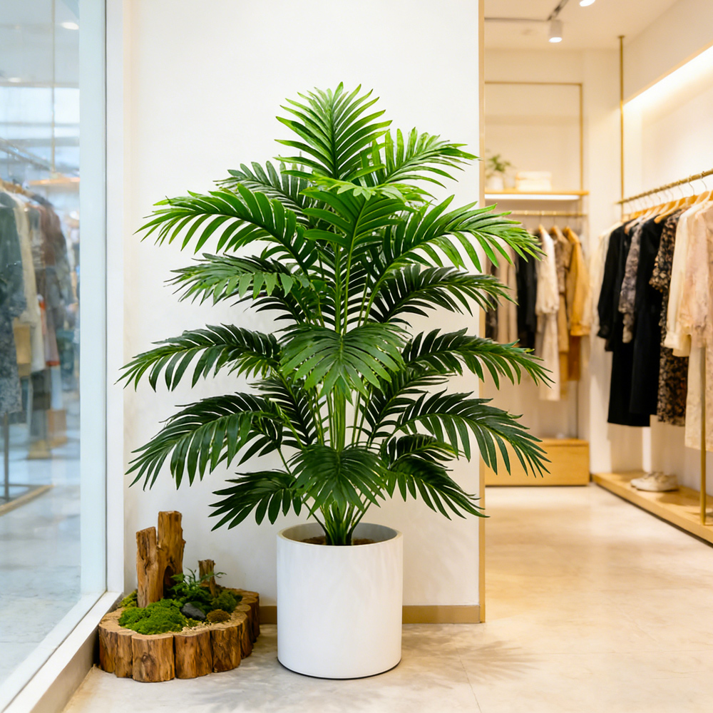 60-80cm Tall Artificial Palm T - Ficus Lyrata Tree ulasan dan harga