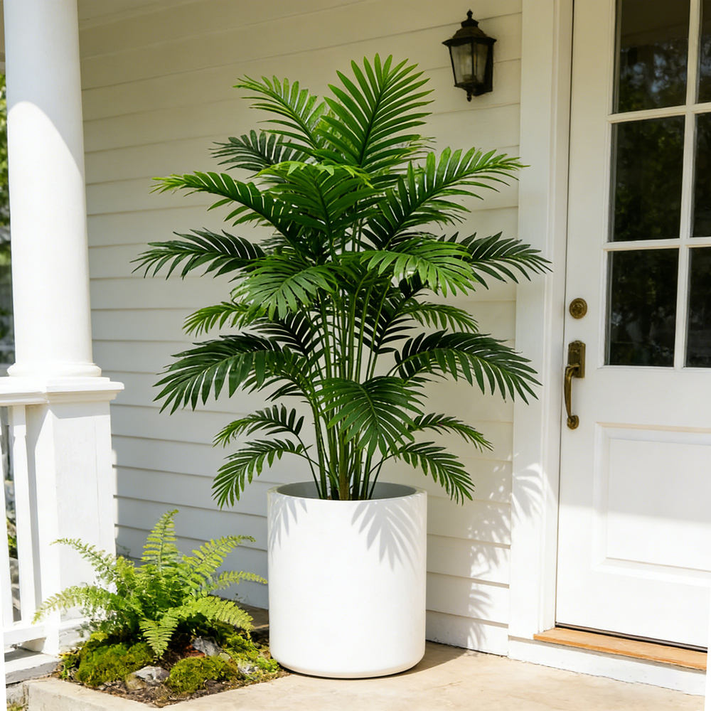 60-80cm Tall Artificial Palm T - Ficus Lyrata Tree ulasan dan harga